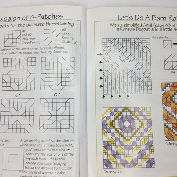 Vintage 1996 Kansas Connections #4 Mary Ellen Hopkins Quilt Design Patterns Book - Picture 6 of 9